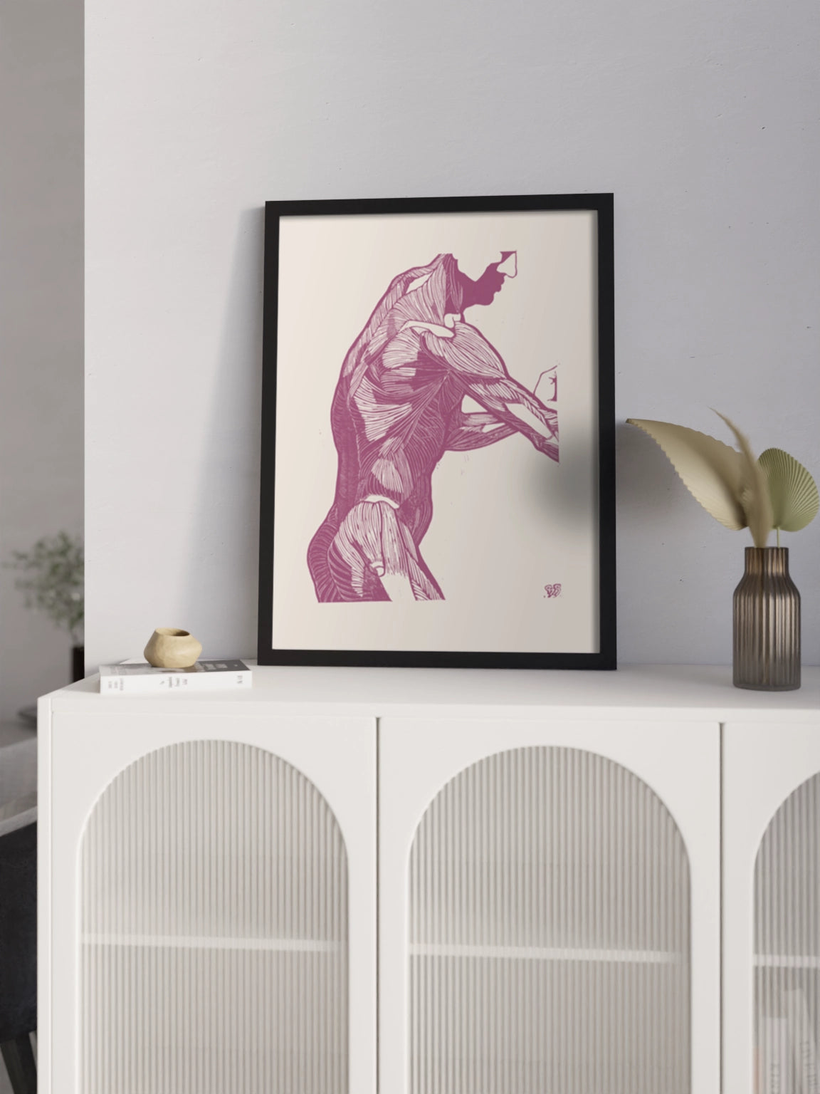 Картина Анатомія Чоловіка Гравюра