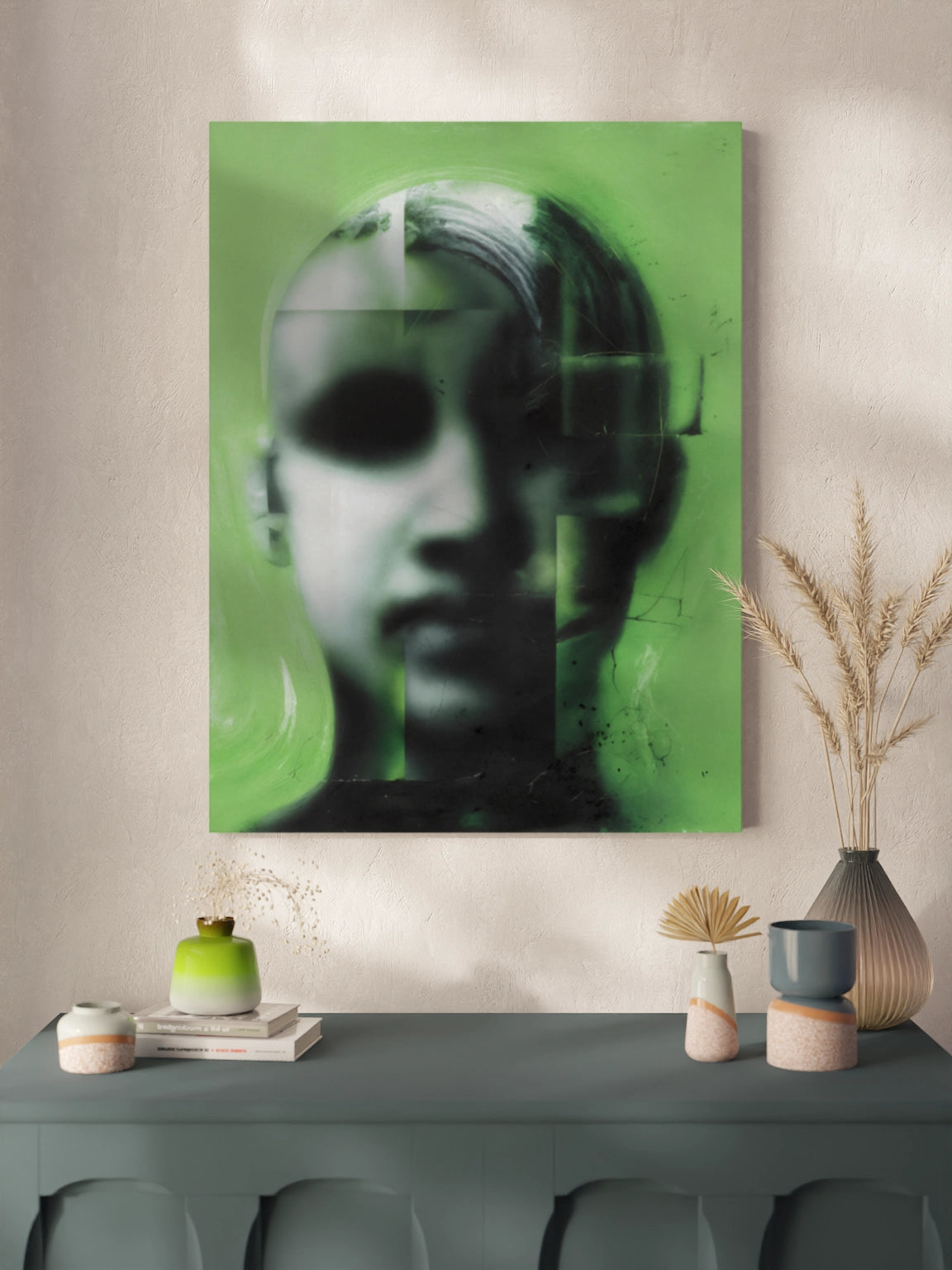 Зелений портрет юнака